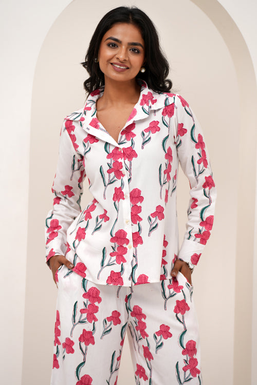 Sooti Syahi Garden Grove Hand Block Printed Co-Ord Set