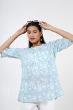 Meadow Melody Hand Block Printed Top