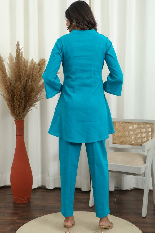 Sootisyahi ' Oceanic Chic ' Cotton Co-Ord Set