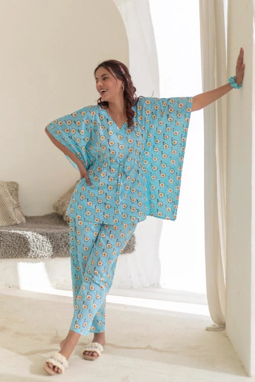 Sootisyahi -Omellete-Dreams-Cotton-Kaftan-Set