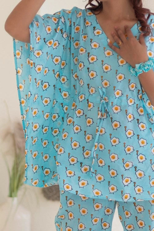 Sootisyahi -Omellete-Dreams-Cotton-Kaftan-Set