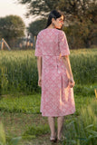Sootisyahi 'Red-n-Rush' Azofree Handblock Printed Pure Cotton Dress | Relove
