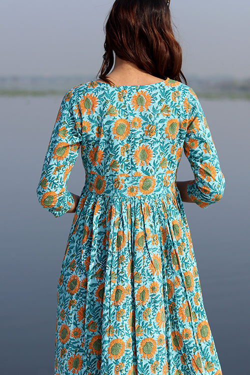 Sootisyahi 'Sky Garden ' Cotton Dress