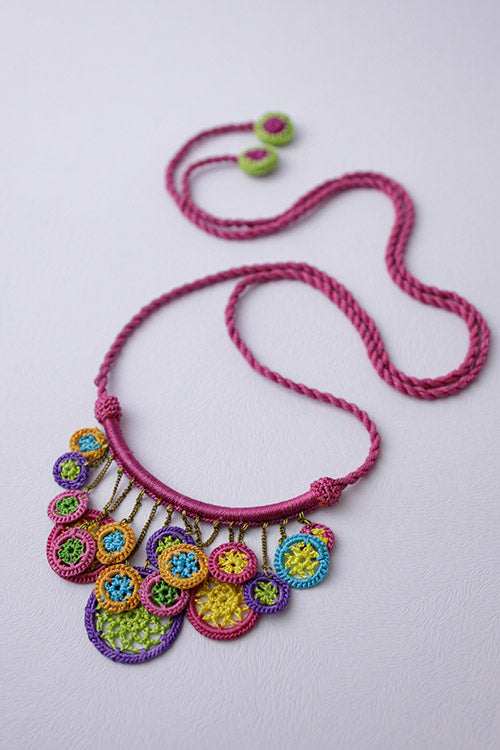 Samoolam Handmade Araa Necklace Multicolour