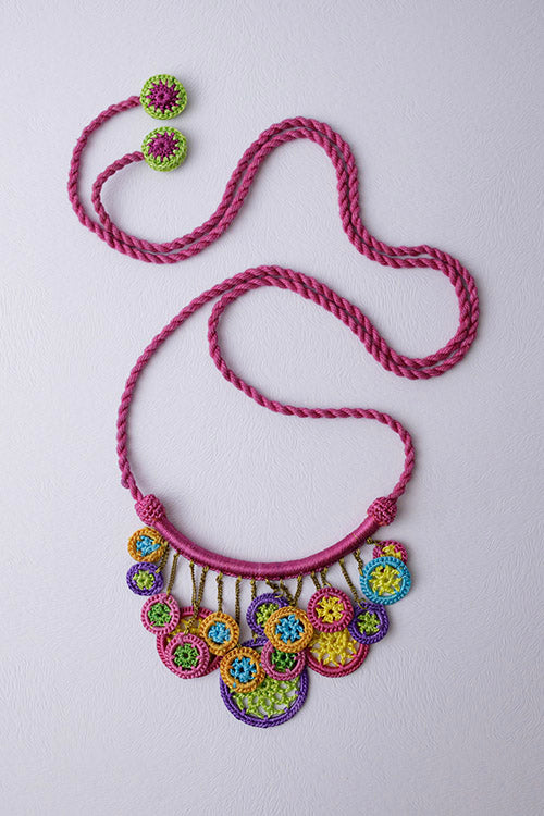 Samoolam Handmade Araa Necklace Multicolour