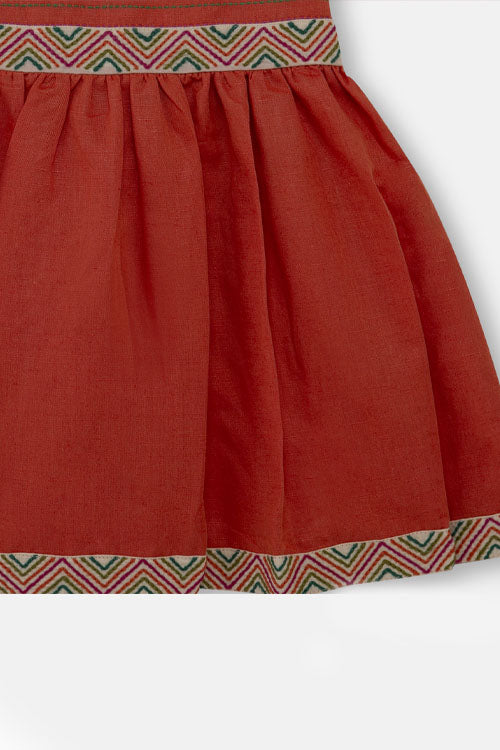 Soleilclo Hand Embroidered Linen Dress And Shorts