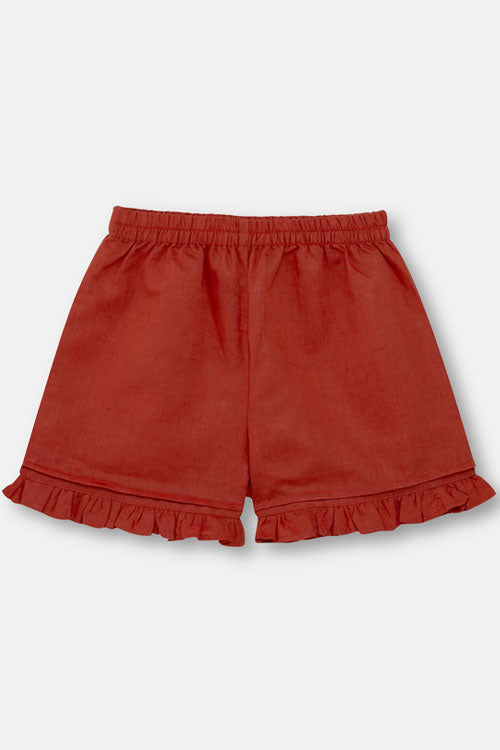Soleilclo Hand Embroidered Linen Dress And Shorts