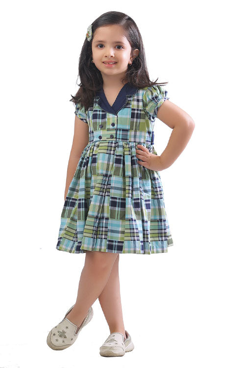 Soleilclo "Chic & Charming" Lapel Collar Cotton Dress