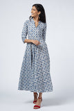 Okhai 'Edna' Cotton Hand Block Print Dress | Relove