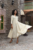 Okhai 'Staycation' Hand Block Print Cotton Dress | Relove