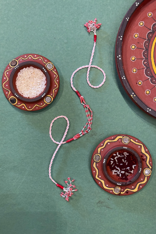 Antarang - Pink Corel Bhai Rakhi