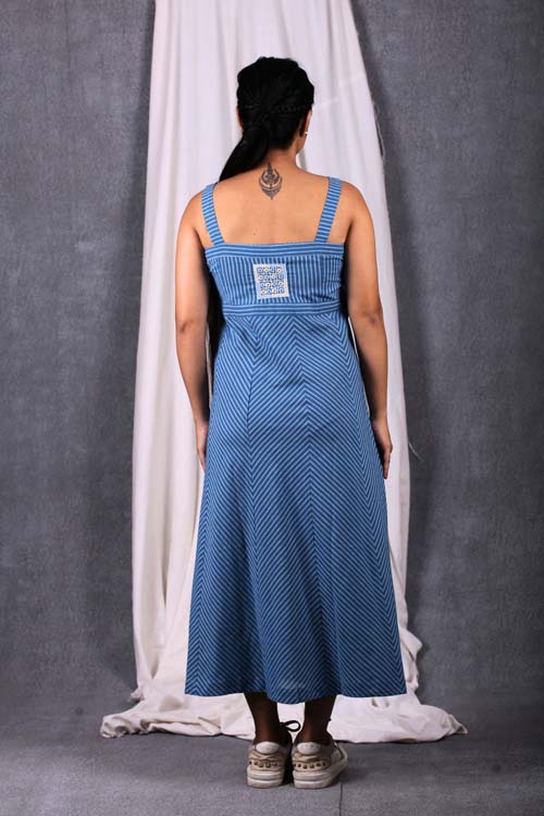 Urmul Desert Crafts "SKYLINE" Strap Dress