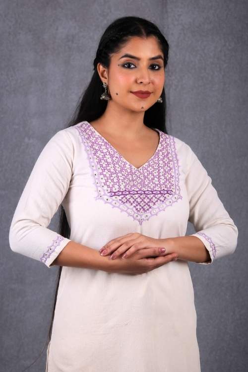 Urmul Desert Crafts- "Sarika Kurta" Sindhi Handloom Kurta