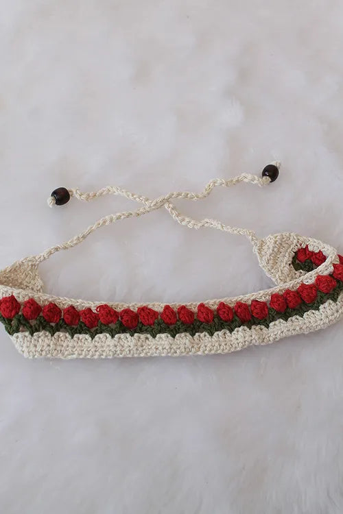 Ajoobaa "Bloomknit" Crochet Headbands (Set Of 3)