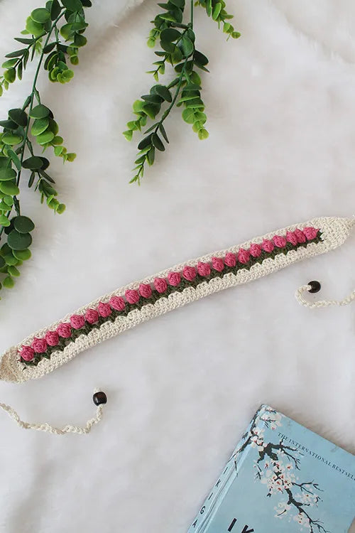 Ajoobaa "Yarnpetal" Crochet Headbands (Set Of 3)