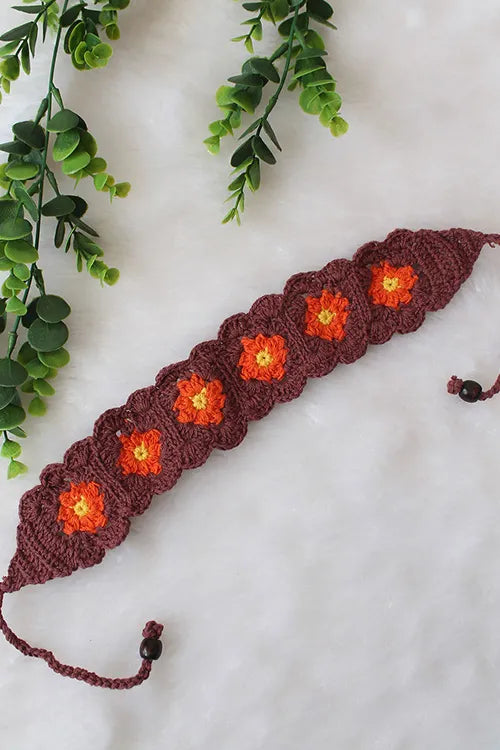 Ajoobaa "Yarnpetal" Crochet Headbands (Set Of 3)