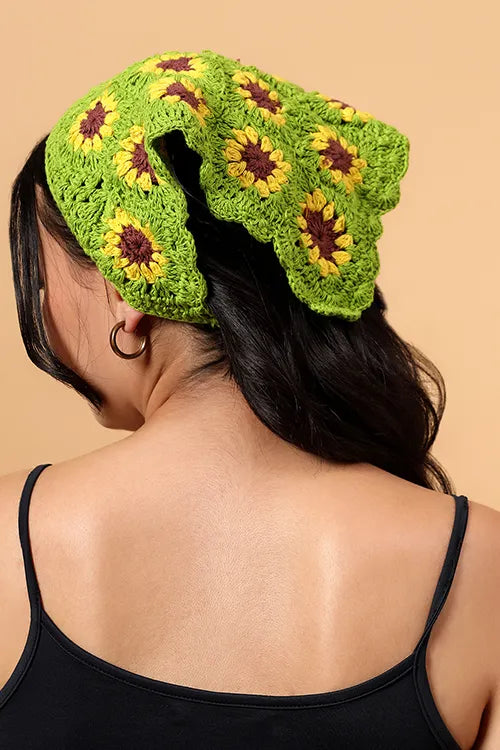 Ajoobaa "Boho" Bandana - Green