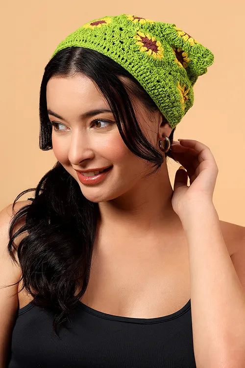 Ajoobaa "Boho" Bandana - Green