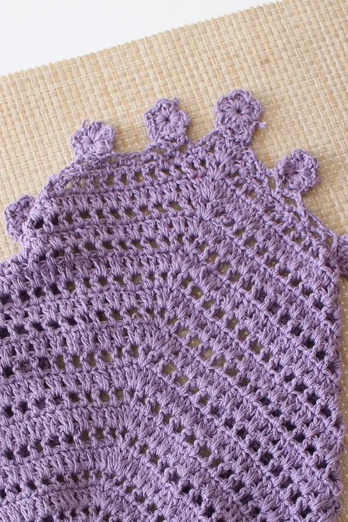 Ajoobaa Handmade "Self Design" Bandana - Lavender