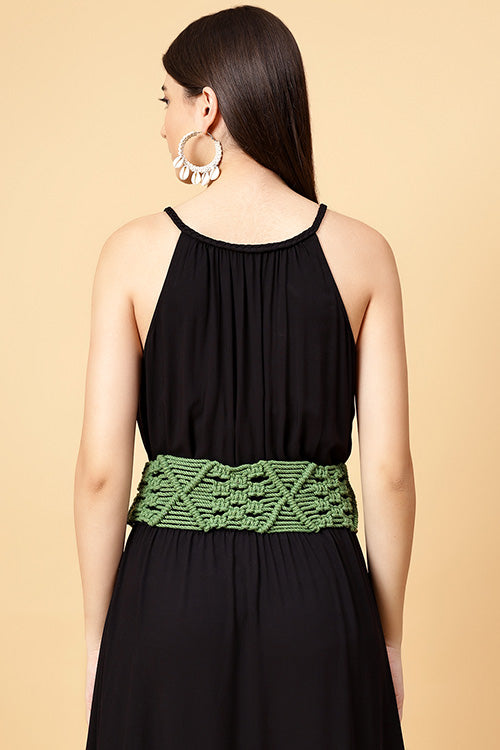 Ajoobaa "Boho" Macrame Cotton Belt