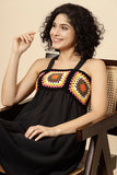 Ajoobaa "Diamond" Crochet Summer Dress Women