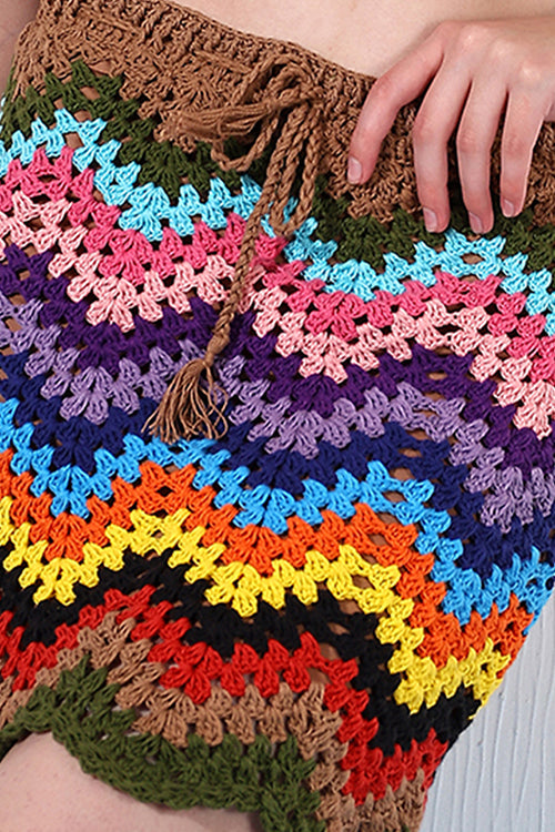 Ajoobaa "Bohemian" Crochet Skirt