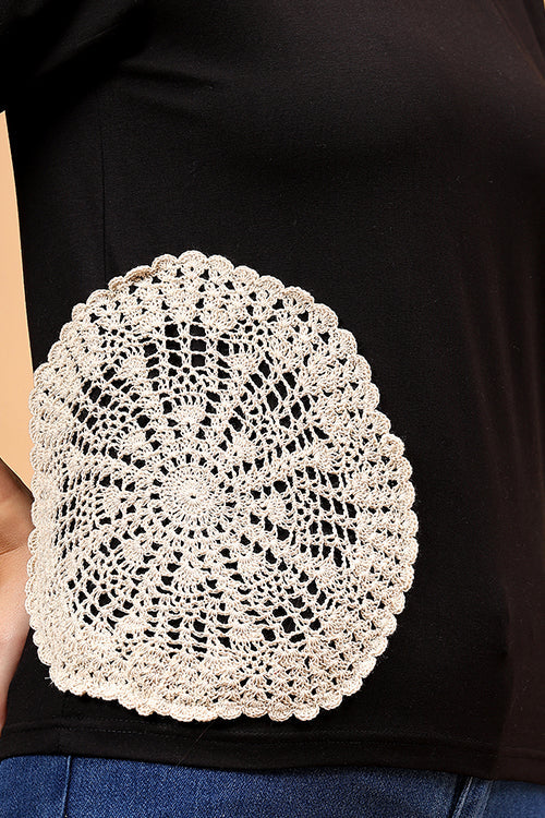 Ajoobaa Crochet "Patchwork" Top