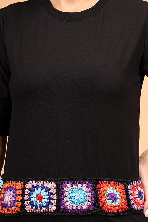 Ajoobaa Crochet "Patchwork" Tshirt