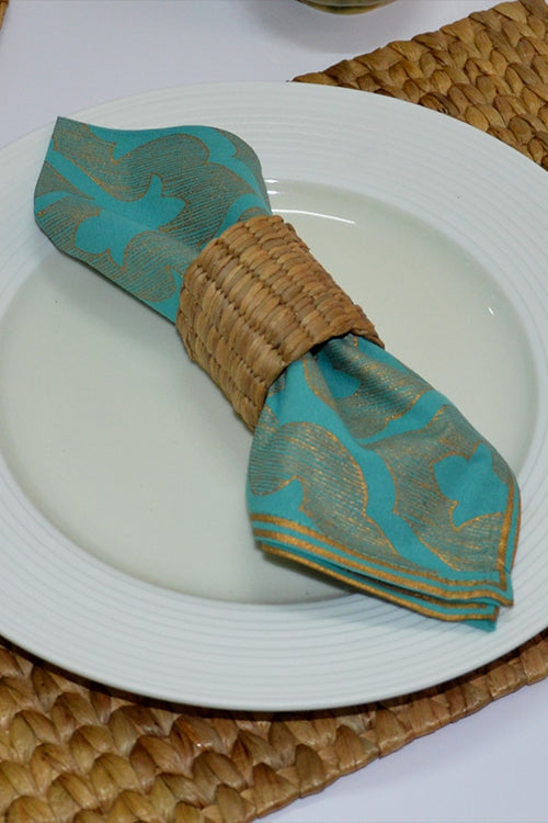 Dharini Water Hyacinth Napkin Rings (Set of 6)