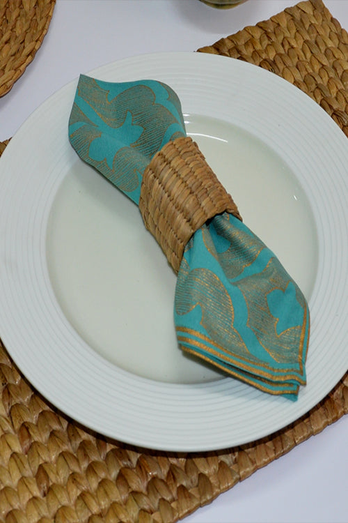 Dharini Water Hyacinth Napkin Rings (Set of 6)