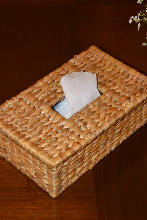 Dharini Water Hycinth Tissue Box