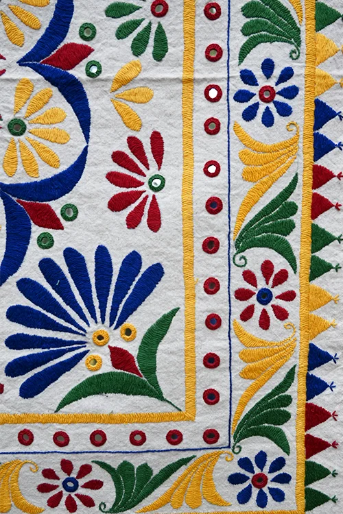 Okhai White Wall Hanging