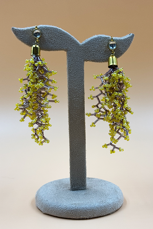 Antarang- Mystic Coral Earrings