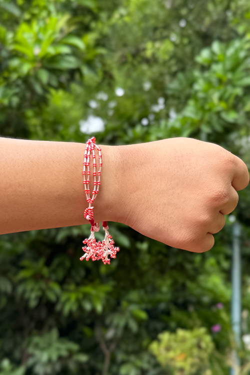 Antarang - Pink Corel Bhai Rakhi