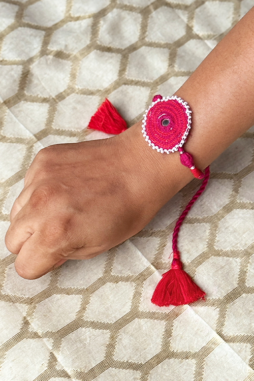 Antarang Pink Patwa-Ari Bhai Rakhi