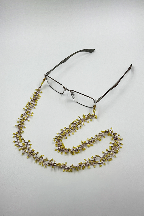 Antarang- Mystic Coral Spectacle Lanyard [Double Yellow]