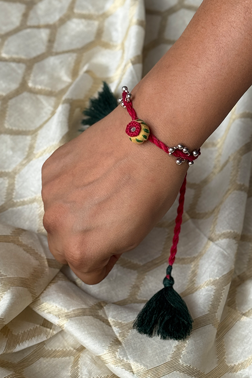 Antarang Elaborated Potli Bhai Bhabhi Rakhi