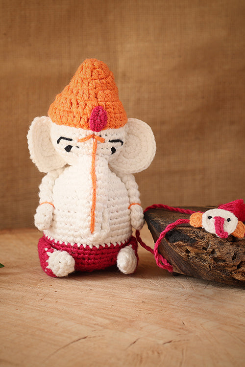 Himalayan Blooms Rakhi,Ganesha Toys