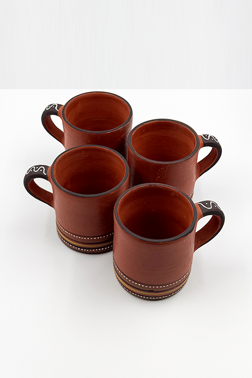 Antarang - Handcrafted Mug- Set Of 4