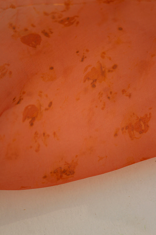 Mulya "Anji" Eco Printed Organza Yardage