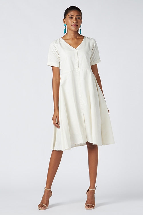 Hannah Jute Silk Dress Online For Women