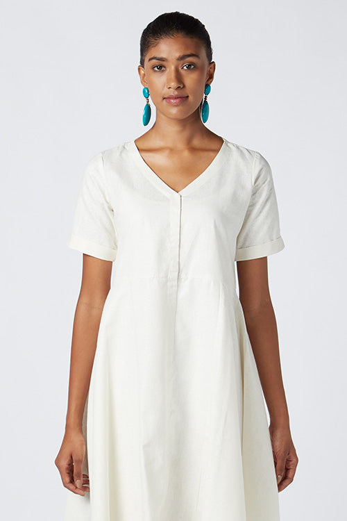 Okhai 'Hannah' Jute Silk Blend Dress | Rescue