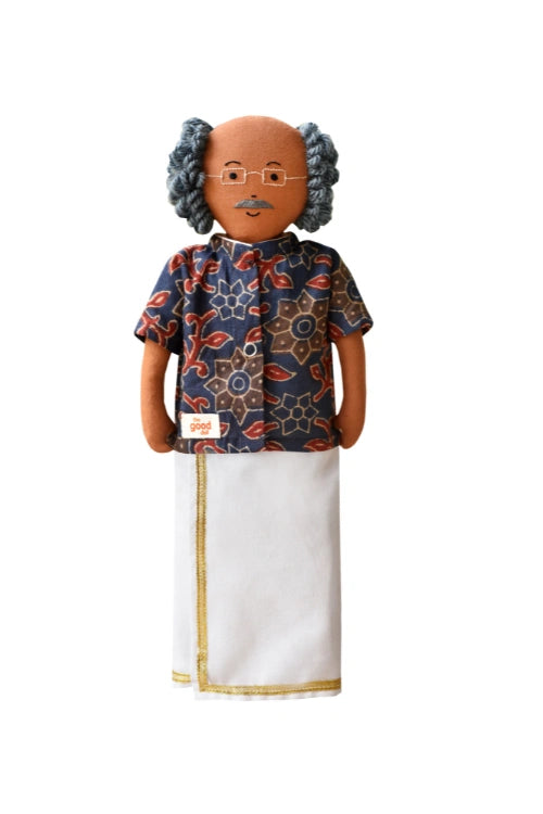 The Good Doll Nilah'S Thatha 12 Inch Boy Doll Navy Shirt