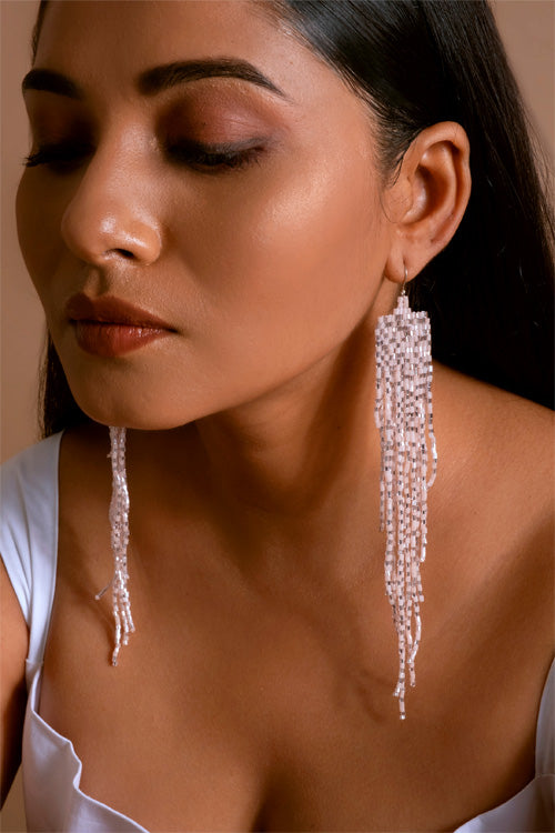 Melo Studio Ingrid Hand Beaded Earrings