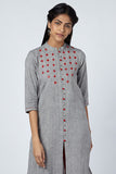 Okhai Ipsa Suf Embroidered Cotton Kurti For Women Online