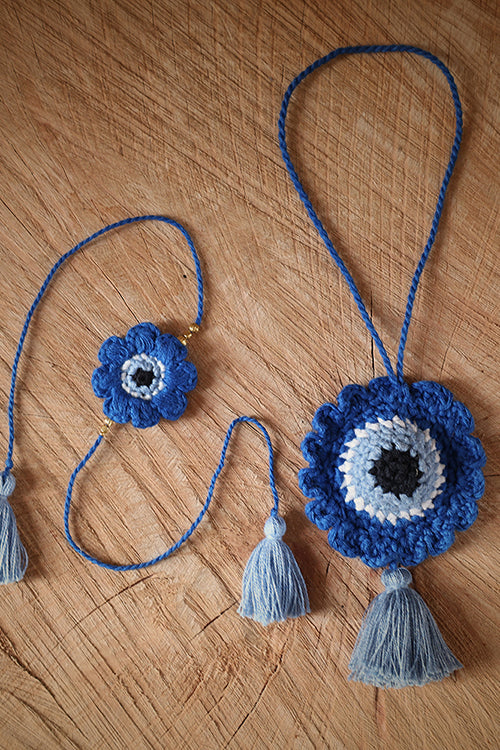 Himalayan Blooms 1 Rakhi,Ee Bunting,Rauli,Rakhi Gift Hamper
