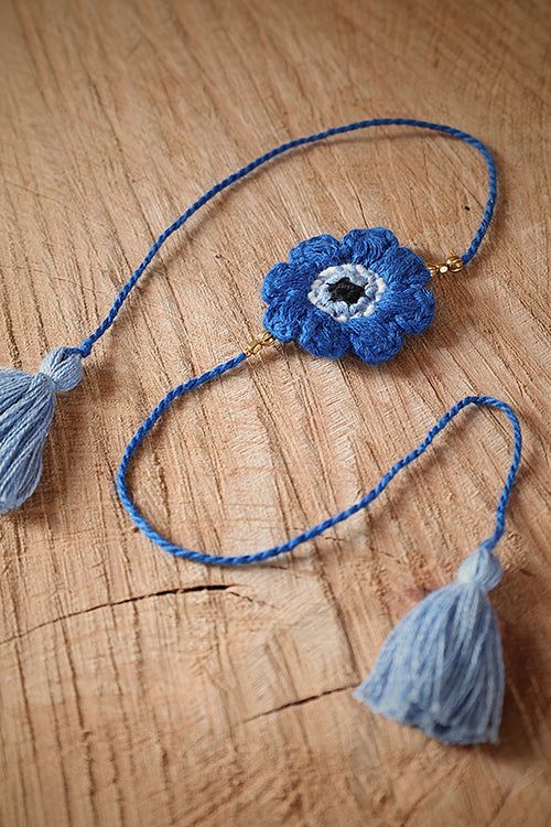 Himalayan Blooms 1 Rakhi,Ee Bunting,Rauli,Rakhi Gift Hamper