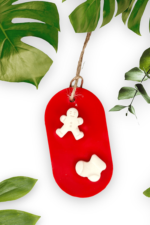 Red Christmas Decoration Scented Wax Tablet
