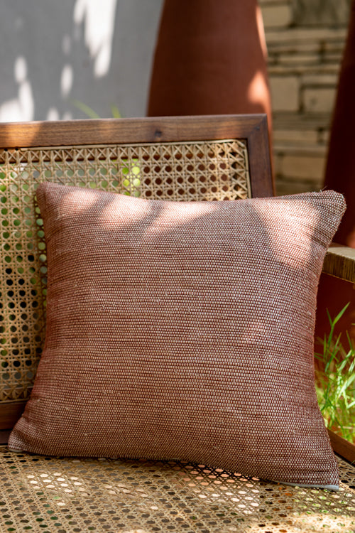 Saral Hand-Woven Cushion Cover (Single Pc)