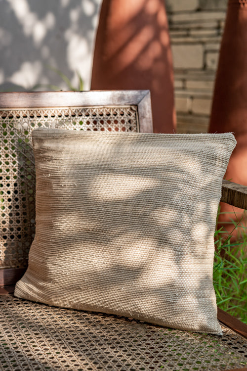 Saral Hand-Woven Cushion Cover (Single Pc)